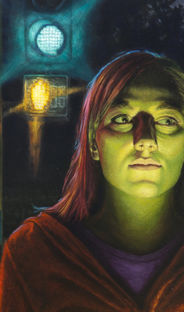 Women with the Green Face