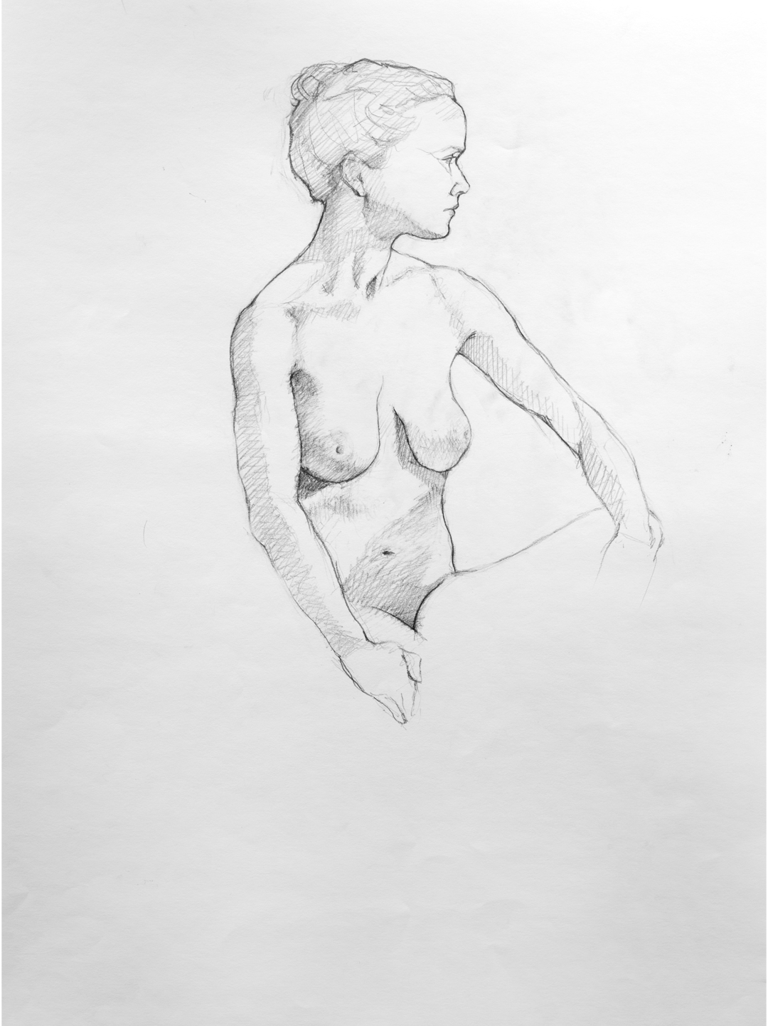 Sitting Nude