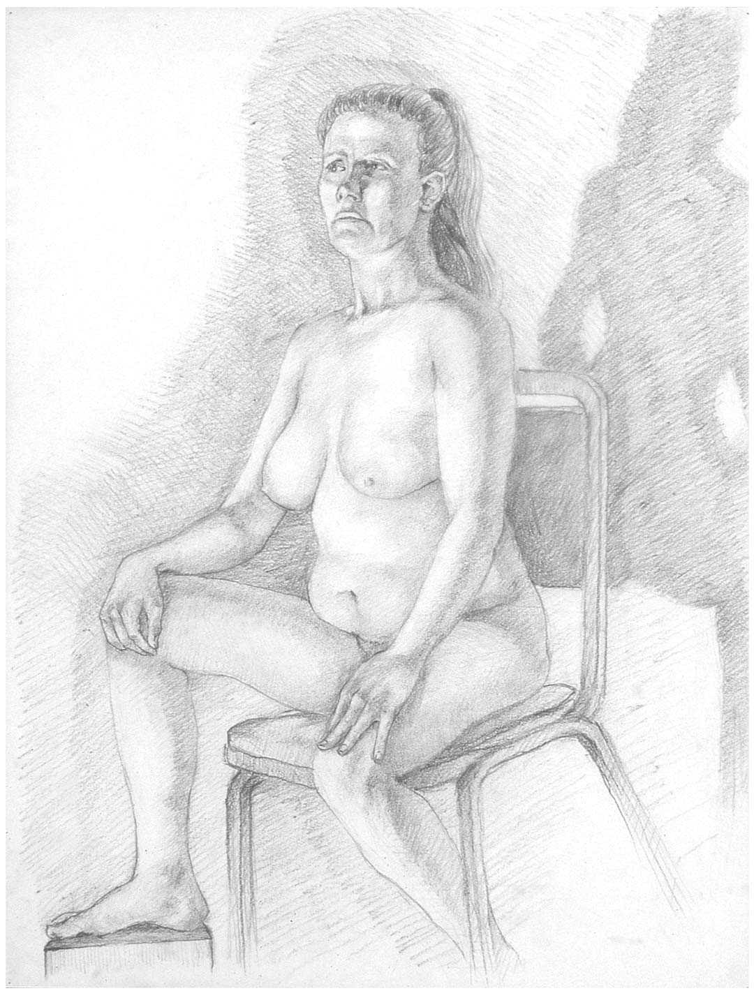 Sitting Nude